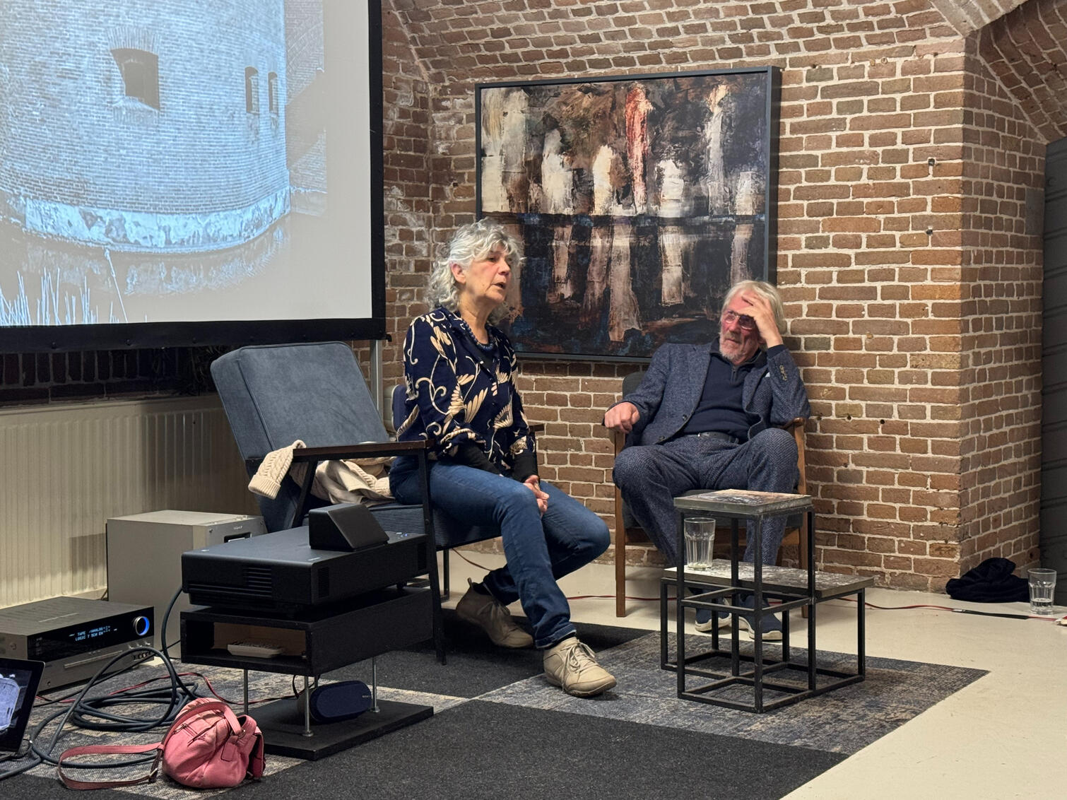 Het Atelier - portret van Hella